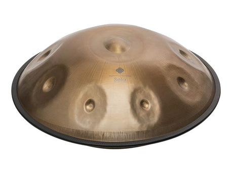 Sela SE 202 Stainless Steel Handpan D Amara 440 Hz goud handgemaakt met gevoerde draagtas