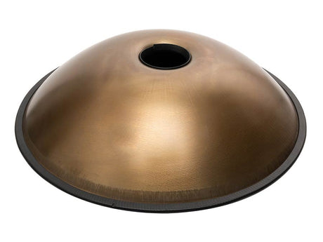 Sela SE 202 Stainless Steel Handpan D Amara 440 Hz goud handgemaakt met gevoerde draagtas