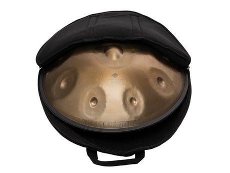 Sela SE 202 Stainless Steel Handpan D Amara 440 Hz goud handgemaakt met gevoerde draagtas
