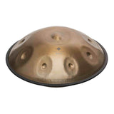 Sela SE 300 Stainless Steel Handpan Bb2 Amara 440 Hz goud handgemaakt met gevoerde draagtas