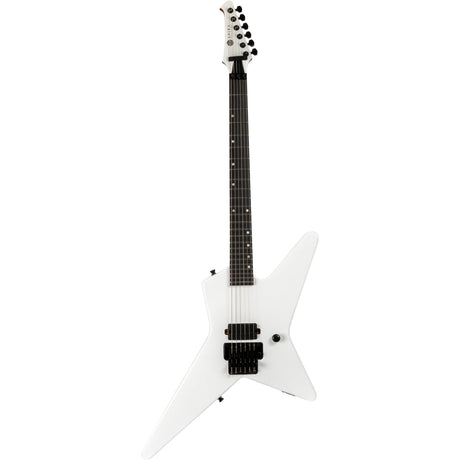 Spira SR-420 WH Star-Style Elektrische Gitaar HH Villain Humbuckers Roasted Poplar Ebony Tech Satin White
