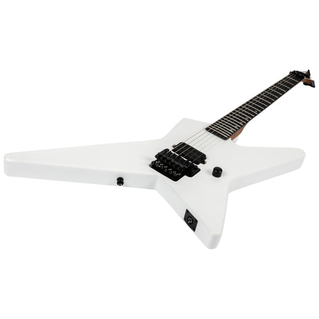 Spira SR-420 WH Star-Style Elektrische Gitaar HH Villain Humbuckers Roasted Poplar Ebony Tech Satin White