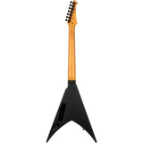 Spira V-407 MBK V-Style 7-Snarige Elektrische Gitaar HH Villain Humbuckers Roasted Poplar Satin Black