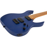 Spira S-600 ABL Elektrische Gitaar Swamp Ash Blue met Stainless Steel Frets