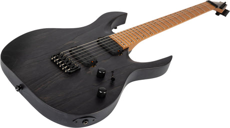 Spira S-600 AGY Elektrische Gitaar Swamp Ash Dark Grey met Stainless Steel Frets
