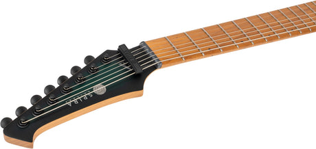 Spira S-607 AGR 7-snarige Elektrische Gitaar Swamp Ash Green met Stainless Steel Frets