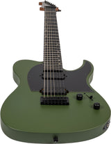 Spira T-407 MGR 7-snarige T-Style Gitaar Groen