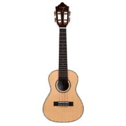 TOM 680 ME Tenor Ukelele met Massief Sparren Bovenblad en Pickup Inclusief Luxe Hoes