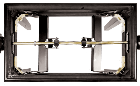 QUIKLOK PB010BK Piano Bank – Verstelbaar 480-570 mm, Stoffen Zitting, hoogglans zwart