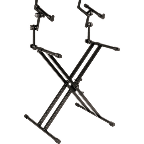 QUIKLOK QL623 Performer Keyboardstandaard – Dubbele X, 3 Niveaus, Verstelbaar, max. 120 kg