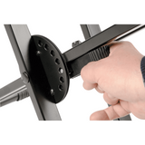 QUIKLOK QL646 Performer Keyboardstandaard – Dubbele X, Verstelbaar, max. 90 kg