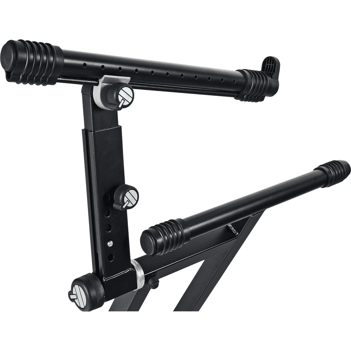 QUIKLOK QL742 Pro Keyboardstandaard – Grote Dubbele X, 2 Niveaus, Verstelbaar, max. 90 kg