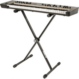 QUIKLOK T10BK Keyboardstandaard – Zwart, Staal, Verstelbaar, max. 72 kg