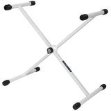 QUIKLOK T10WH-BB Vloerstandaard – Wit, Staal/Aluminium, Verstelbaar, max. 72 kg