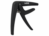 VDS GTC-85 zwarte capo met veer voor akoestische en elektrische gitaar
