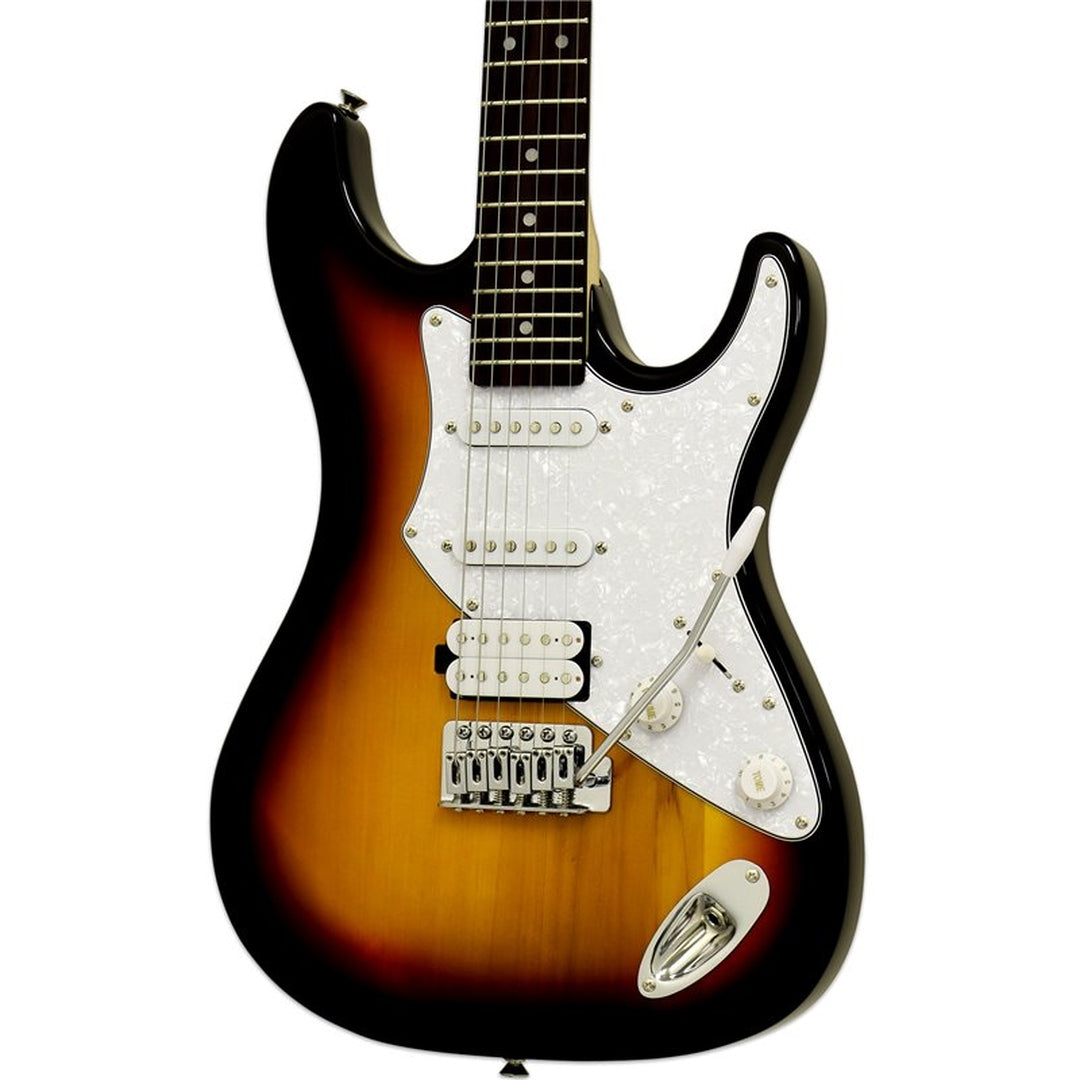 Aria 714-STD 3TS Hot Rod Collection Fullerton Sunburst elektrische gitaar