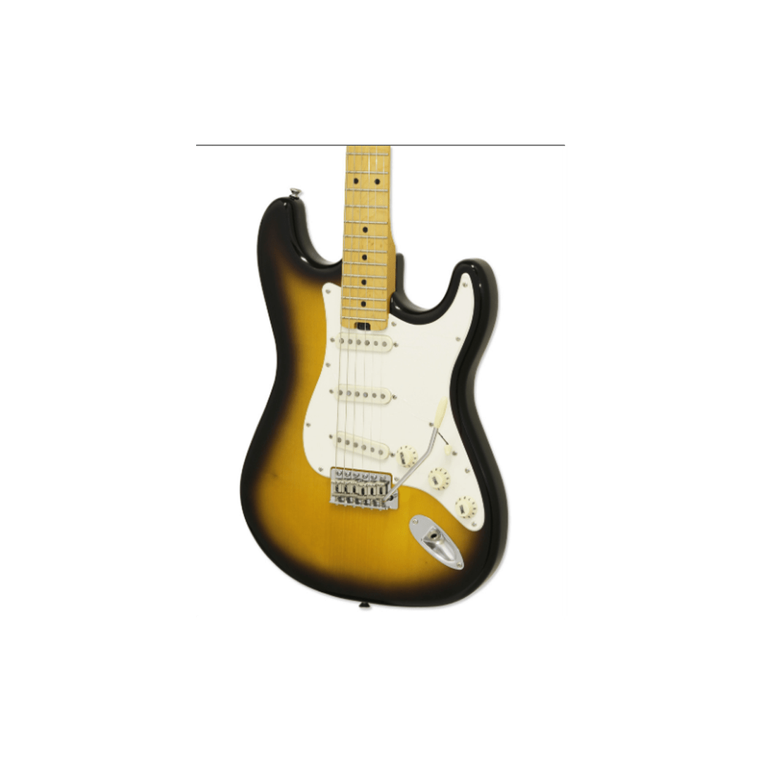 Aria STG-57 2TS Sunburst elektrische gitaar met versterker bundel