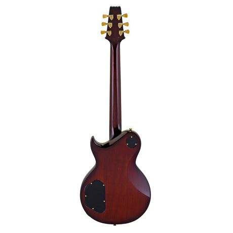 Aria PE-F80 BKTP zwarte elektrische gitaar