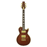 Aria PE-F80 SBR PE Series Stained Brown elektrische gitaar