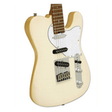 Aria 615-MK2 Hot Rod Collection Nashville MBWH Marble witte elektrische gitaar