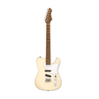 Aria 615-MK2 Hot Rod Collection Nashville MBWH Marble witte elektrische gitaar