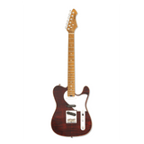 Aria 615-MK2 Hot Rod Collection Nashville RBRD Ruby rode elektrische gitaar