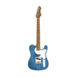 Aria 615-MK2 Hot Rod Collection Nashville TQBL Turquoise Blauwe elektrische gitaar