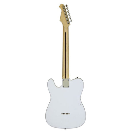 Aria TEG-TL TTWH Modern Classics Witte Telecaster Hollowbody elektrische gitaar