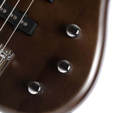 Cort Action PJ OPW basgitaar 4-snarig met PJ pickups, populier body en esdoorn hals