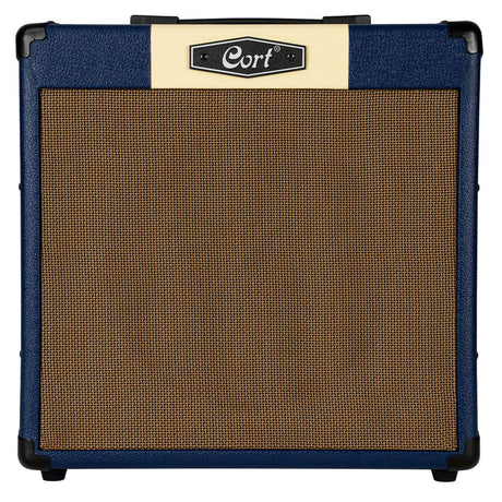 Cort CM30RDB 30W Gitaarversterker met 10 inch Speaker, Reverb en Bluetooth Dark Blue