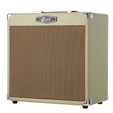 Cort CM30R 30W Gitaarversterker met 10 inch Speaker, Reverb en 2 Kanalen Pastel Green