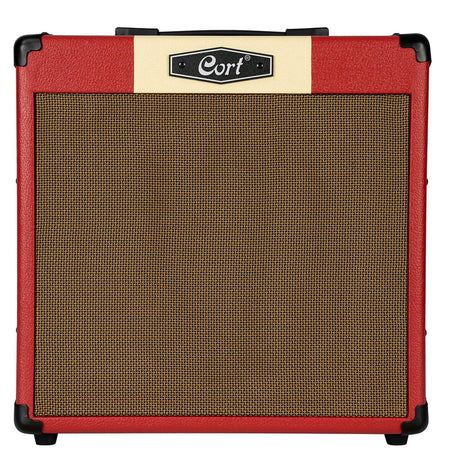 Cort CM30RDR 30W Gitaarversterker met 10 inch Speaker, Reverb en Bluetooth Dark Red