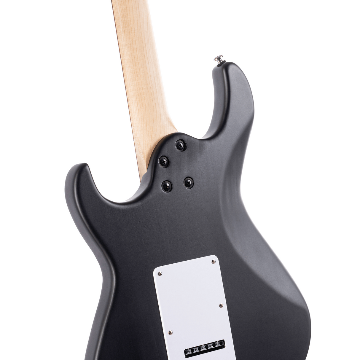 Cort G110 OPBK Elektrische Gitaar HSS Populier Open Pore Black met Tremolo