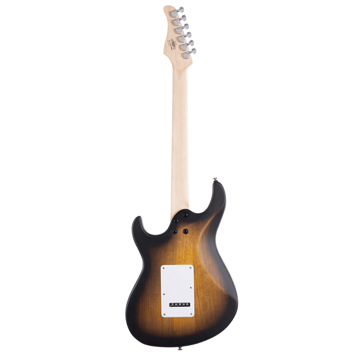 Cort G110 OPSB Elektrische Gitaar HSS Populier Open Pore Sunburst met Tremolo