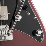 Cort G250SE VVB Elektrische Gitaar HSS Linden Roasted Maple Vivid Burgundy met 2-Punts Tremolo