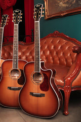 Cort Gold-A8 – Massief Pau Ferro, Torrefied Sitka & Fishman Flex Blend – Light Burst