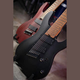 Cort KX307 Multi Scale OPM 7-Snarige Elektrische Gitaar Mahonie Roasted Maple Open Pore Mahogany