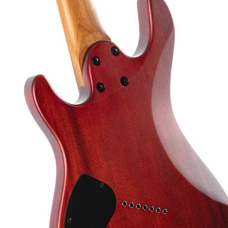 Cort KX307 Multi Scale OPM 7-Snarige Elektrische Gitaar Mahonie Roasted Maple Open Pore Mahogany