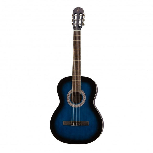 Gomez 036 3/4 blauwe sunburst klassieke akoestische gitaar