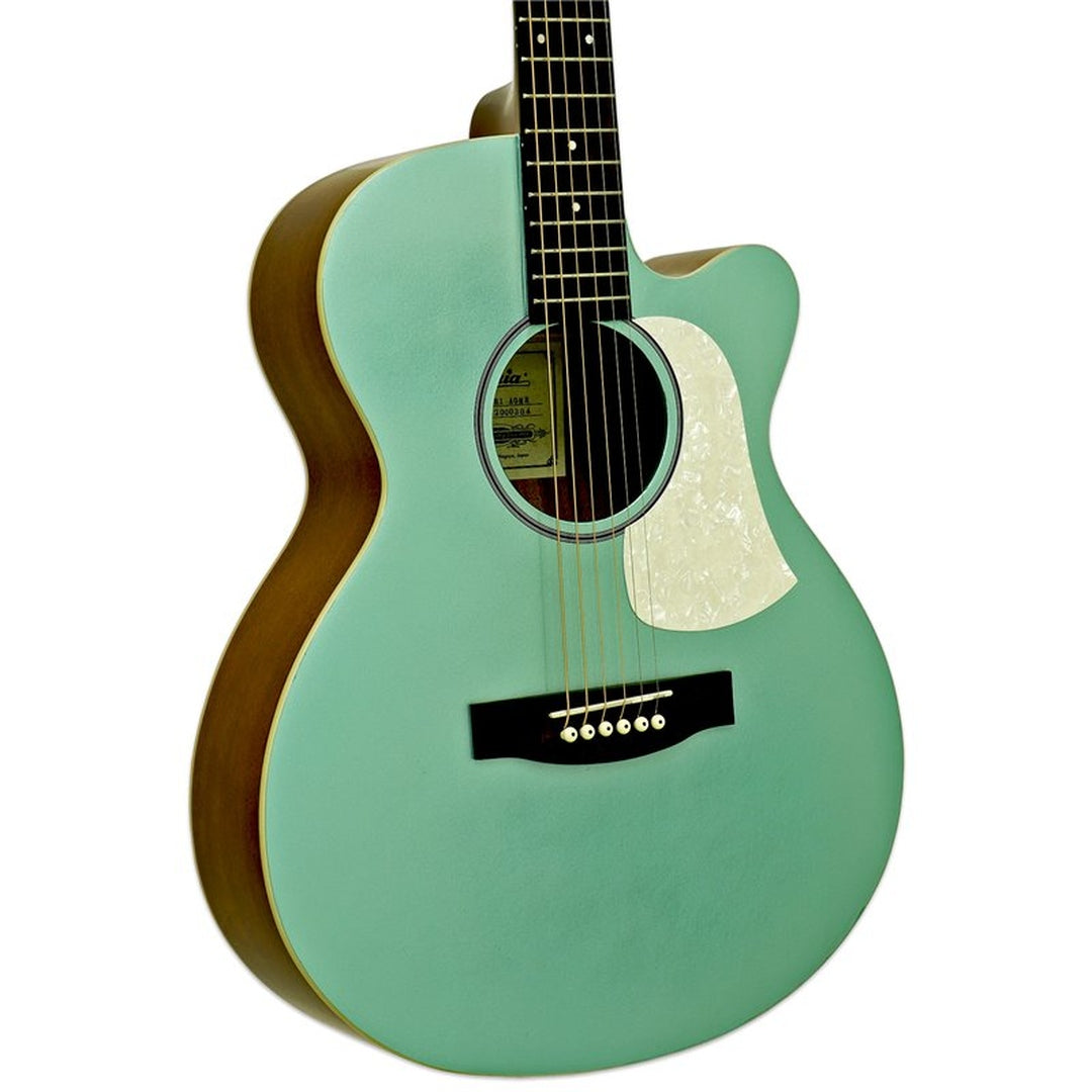 Aria FET-R1 Aqua Marine semi akoestische western gitaar