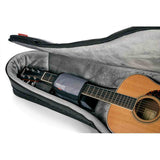 MONO Classic Dual Acoustic Electric Guitar Case Black gigbag voor elektrische en akoestische gitaar met Headlock systeem