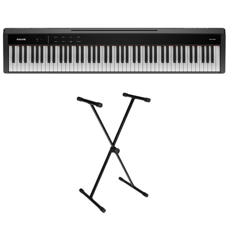 NUX NPK-200/BK Stage Piano Set met Standaard - 88 toetsen