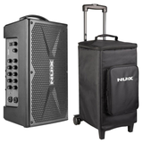 NUX NBA-200FR Accu Speaker met Trolleytas