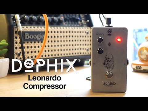 Dophix Leonardo Kompressor-Pedal, analog, True Bypass, 9V, handgefertigt