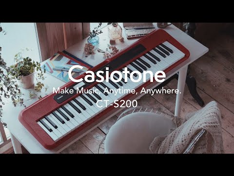 Casio CT-S200 RD Casiotone-Tastatur