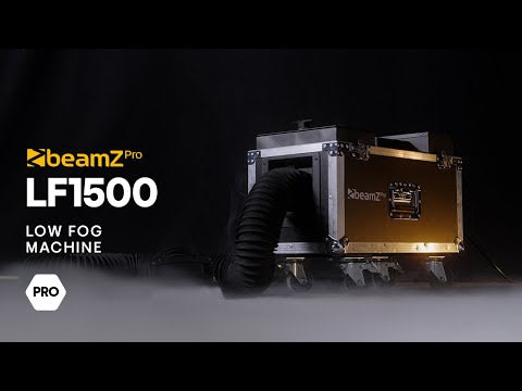 beamZ LF1500 Low Fog Machine – Ultrasone Nevelmachine met DMX en Flightcase