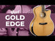 Cort Gold-Edge – Massief Flamed Myrtlewood, Torrefied Sitka & L.R. Baggs Anthem