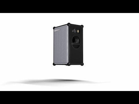 Soundboks 4 Black – Portable Outdoor Bluetooth Speaker with 40 Hours Battery Life