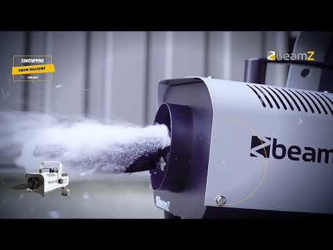 beamZ SNOW900 Sneeuwmachine 900W met 1L Tank en Afstandsbediening