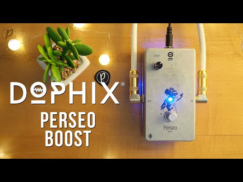 Dophix Perseo Boost Pedal, analog, 20dB Boost, True Bypass, 9V